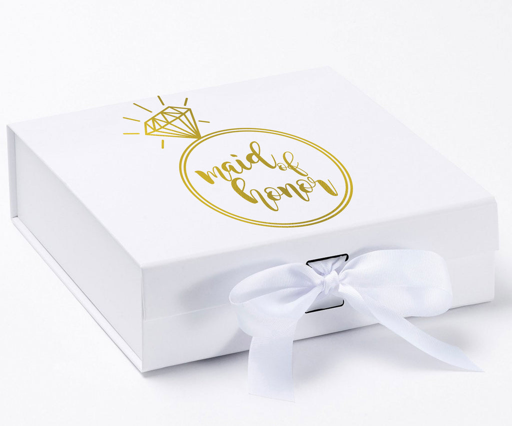 31 Maid of Honor-- maid of honor box