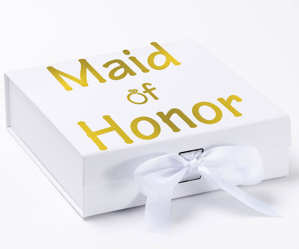 33 Maid of Honor-- maid of honor box