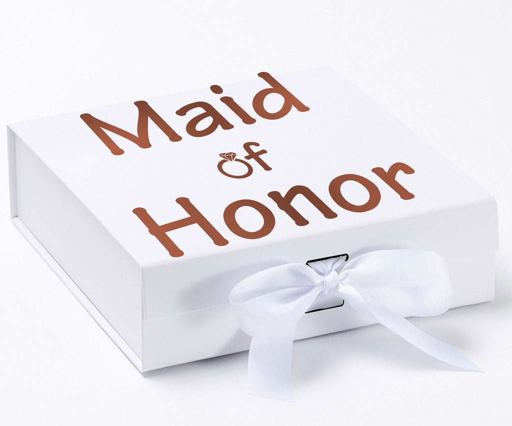 33 Maid of Honor-- maid of honor box