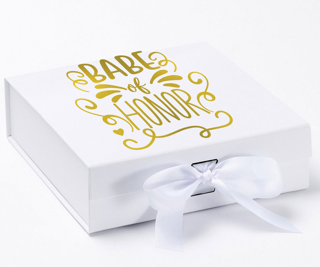 5 Babe of Honor-- maid of honor box