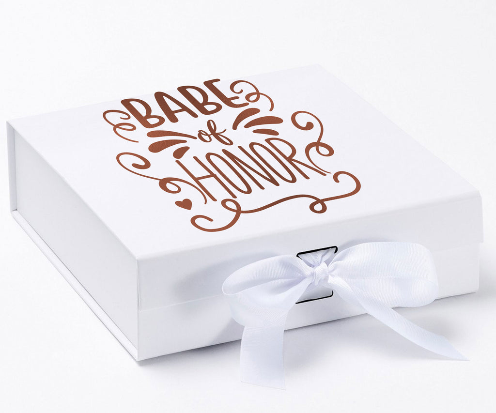 5 Babe of Honor-- maid of honor box