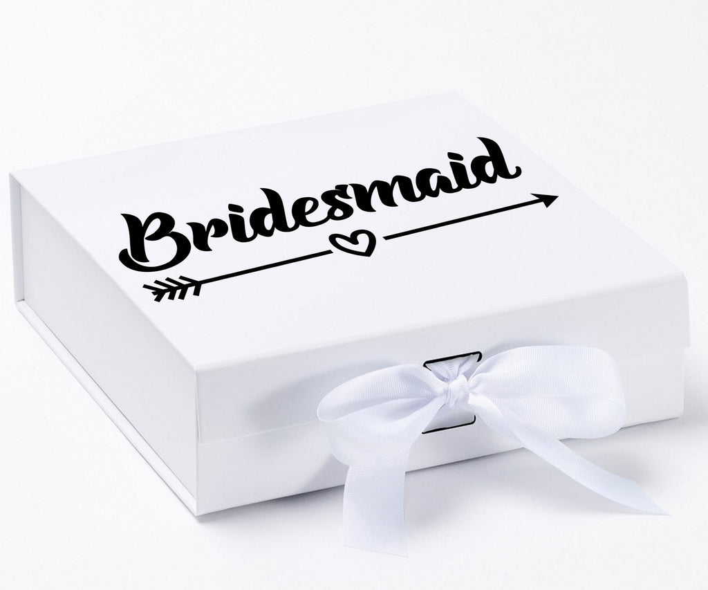 Bridesmaid with heart arrow Style 12#-- Bride Box