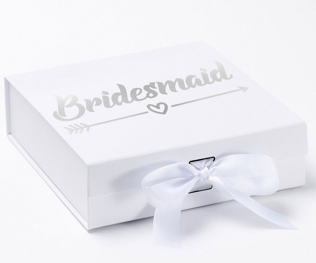 Bridesmaid with heart arrow Style 12#-- Bride Box