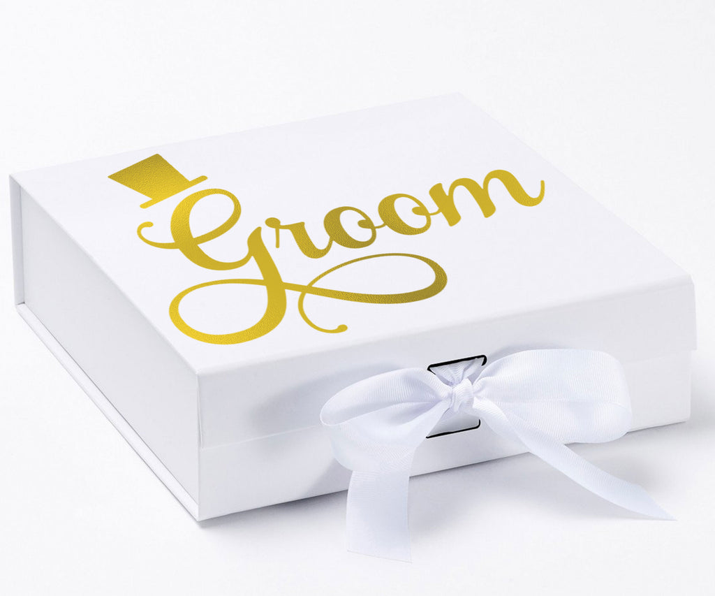 Groom with top hat 26#-- Grooms Box