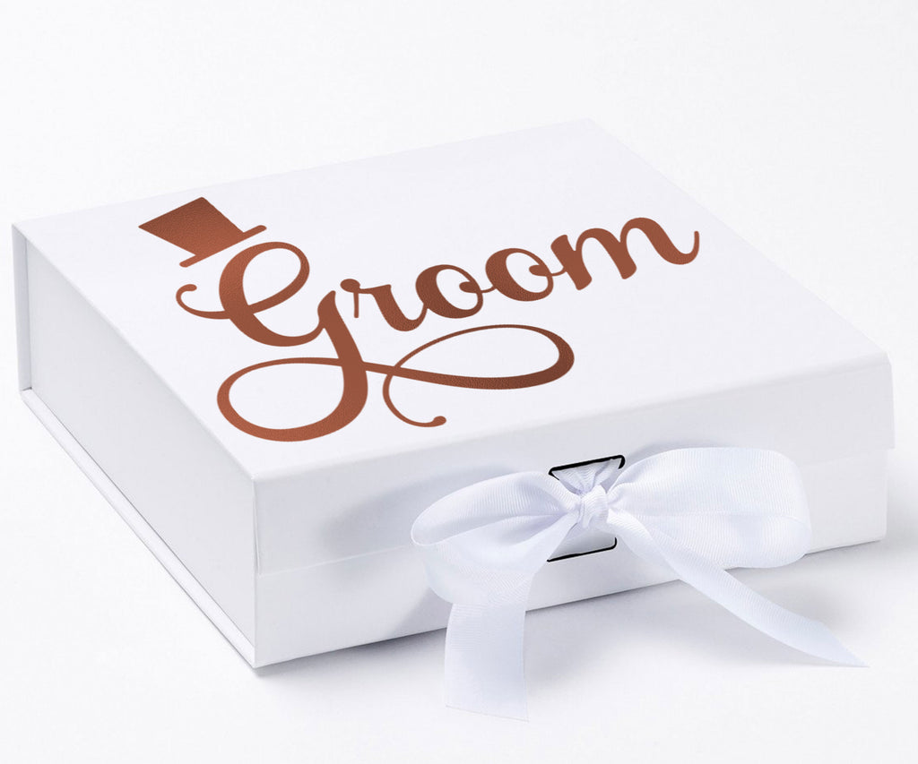 Groom with top hat 26#-- Grooms Box