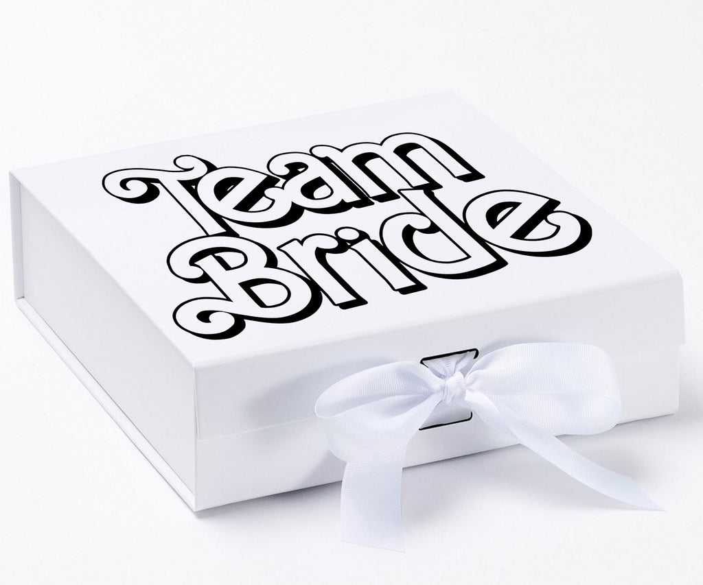 Team Bride black 142#--Bridesmaid Box