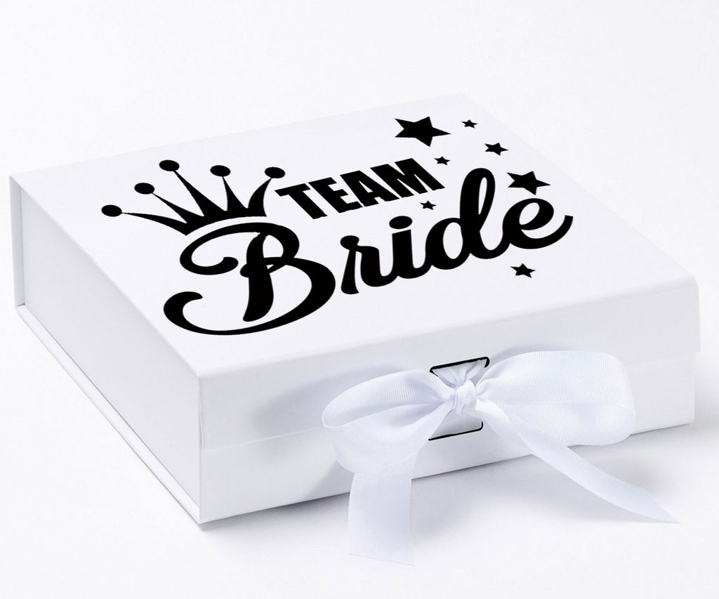 Team Bride black 163#--Bridesmaid Box