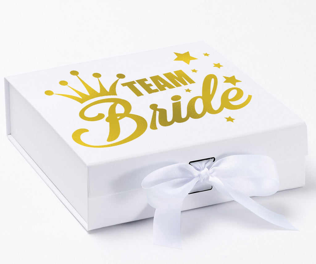 Team Bride black 163#--Bridesmaid Box