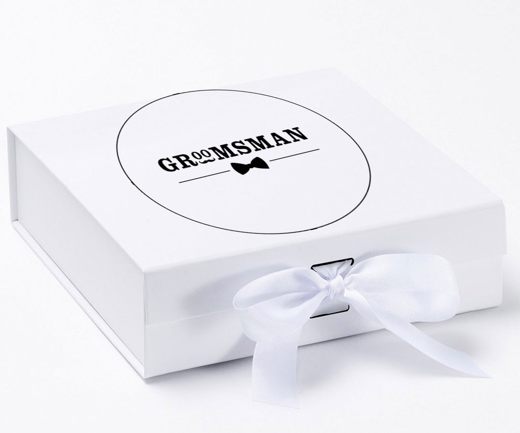 groomsman with bow tie in circle 14#-- Groomsman box