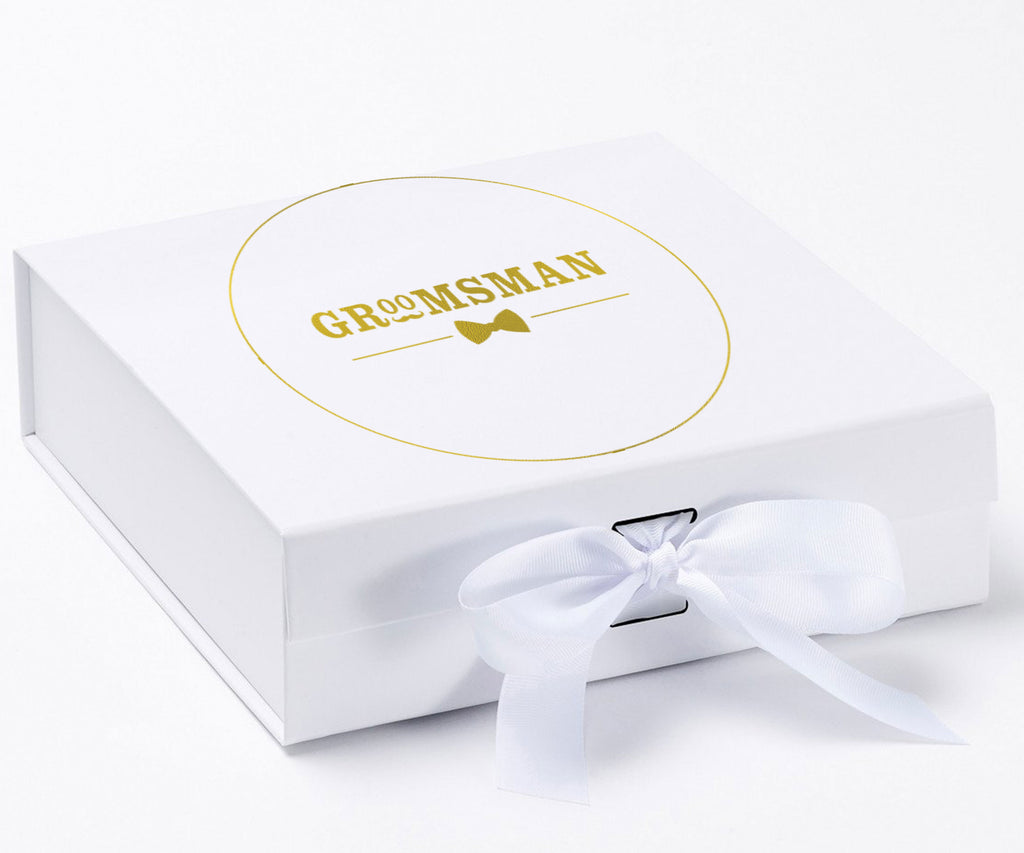 groomsman with bow tie in circle 14#-- Groomsman box