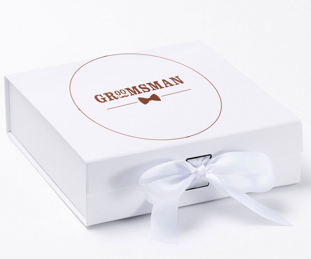 groomsman with bow tie in circle 14#-- Groomsman box