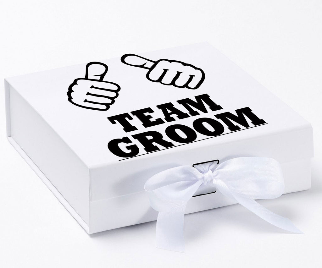 team groom thumbs up 28#-- Groomsman box