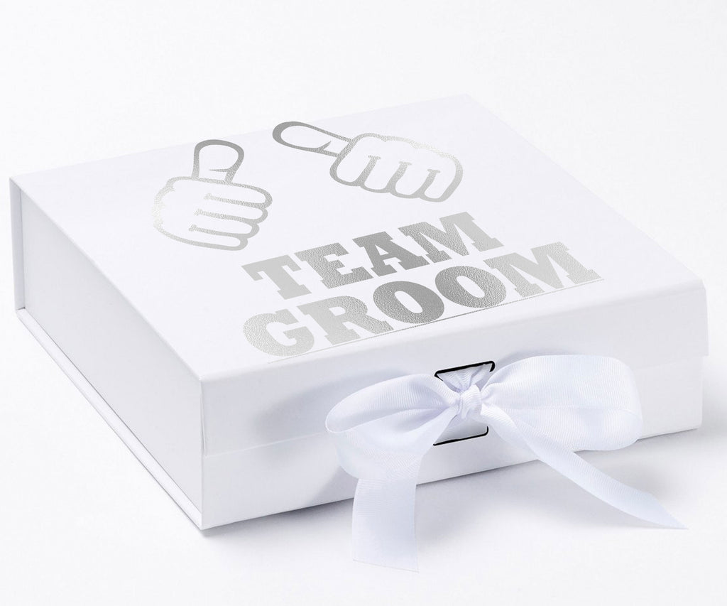 team groom thumbs up 28#-- Groomsman box